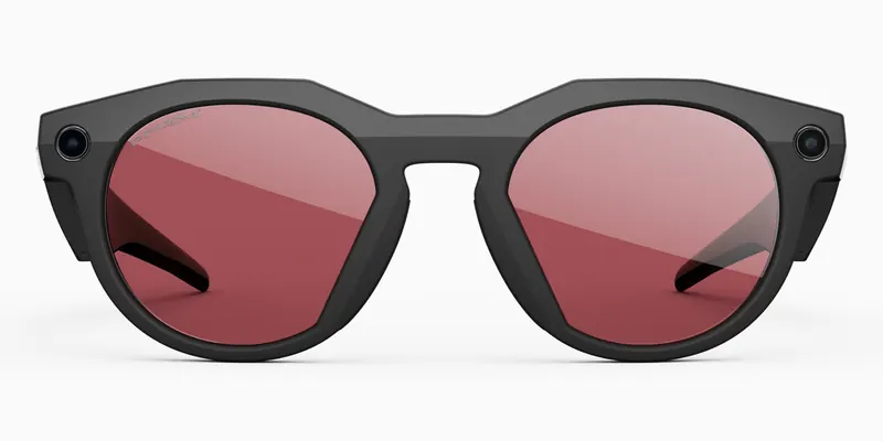 Oakley Meta HSTN in Black with Prizm Dark Golf lenses (official Meta press photo)
