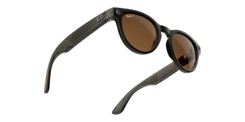 Ray-Ban Meta (Gen 1) smart glasses in Rebel Black (official Meta press photo)